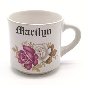 Tell Marilyn I Found Her Mug! - Personalized Ceramic Mug with Floral Design